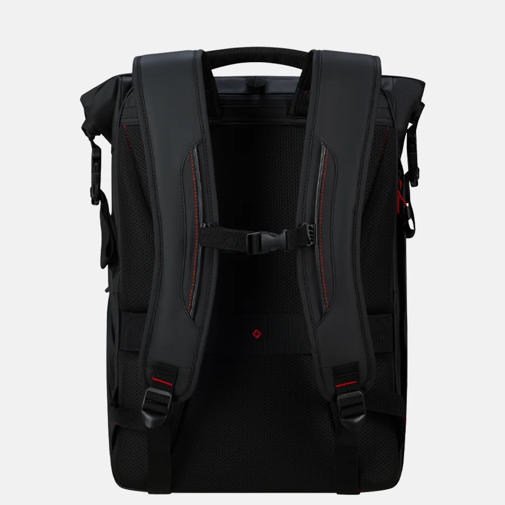 Samsonite Ecodiver Rolltop laptoprugzak 17 inch black bij Duifhuizen