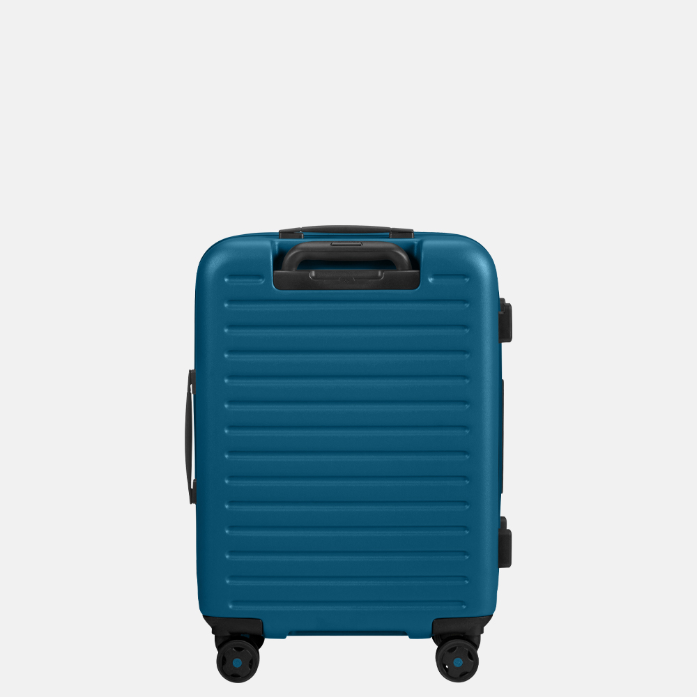 Samsonite StackD handbagage spinner 55 cm petrol bij Duifhuizen