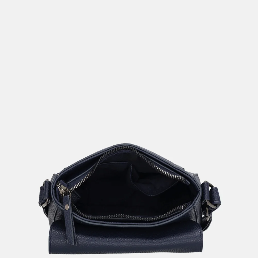 Charm London crossbody tas blauw bij Duifhuizen