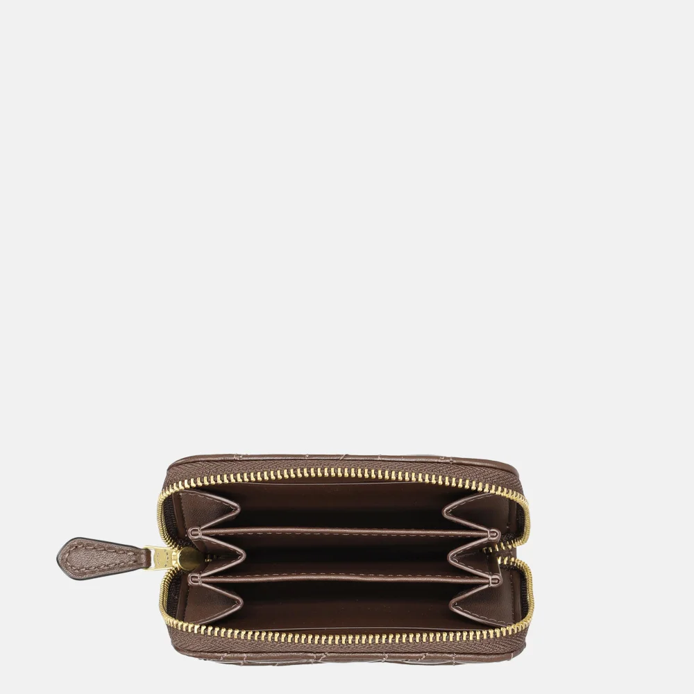 Coach quilting portemonnee small maple bij Duifhuizen