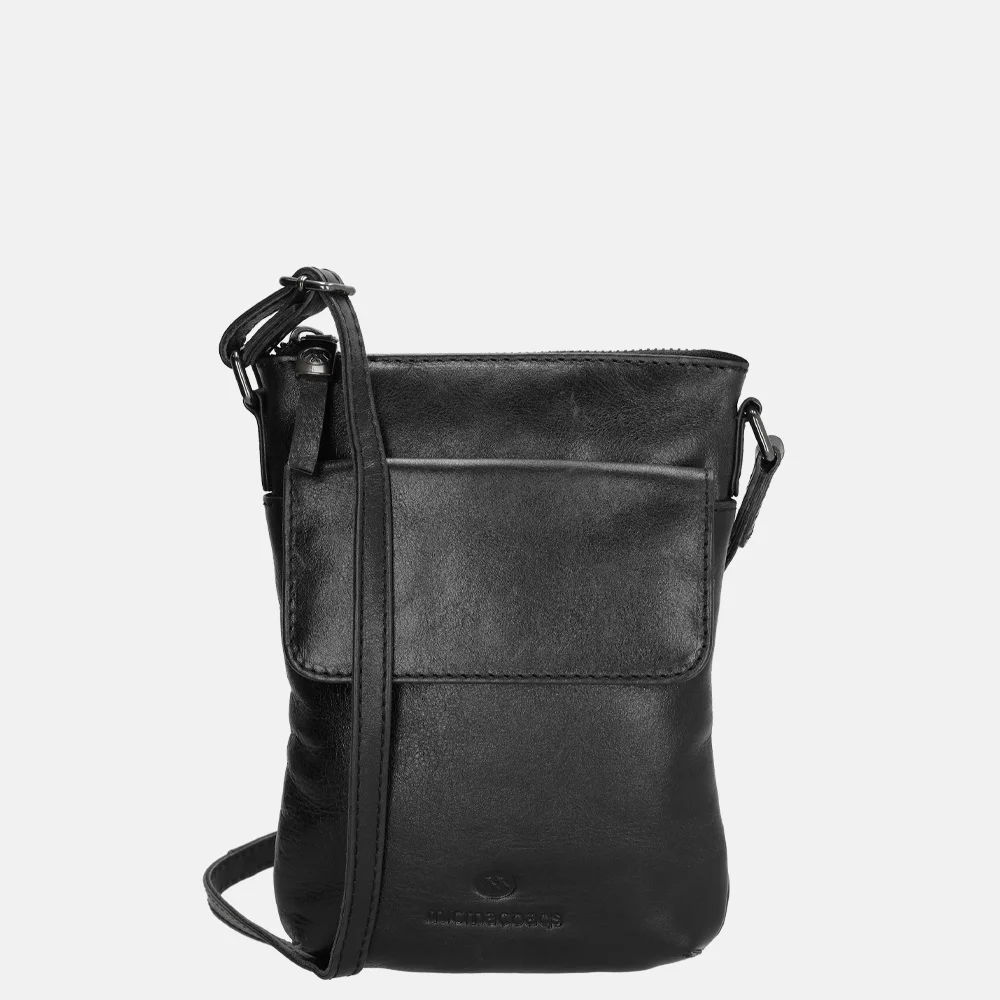 Micmacbags Porto crossbody tas zwart
