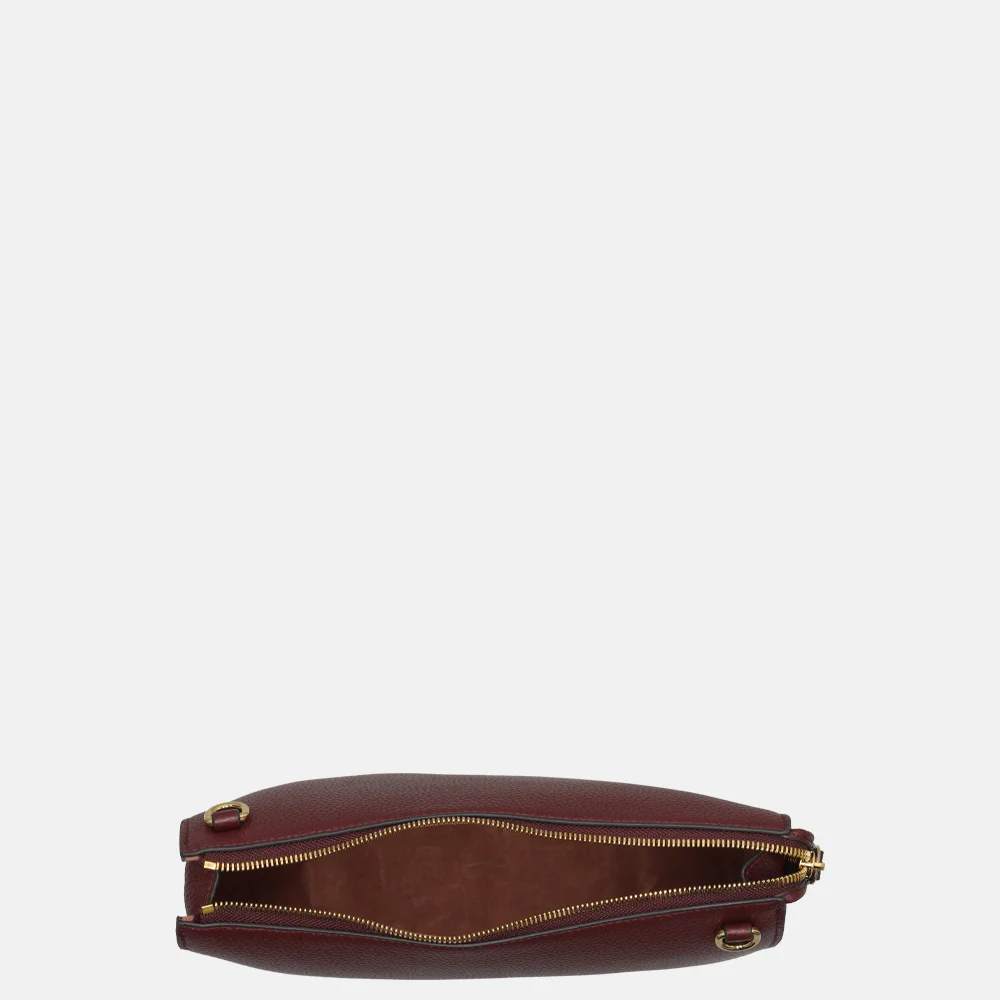 Smaak Amsterdam Silke crossbody tas bordeaux bij Duifhuizen