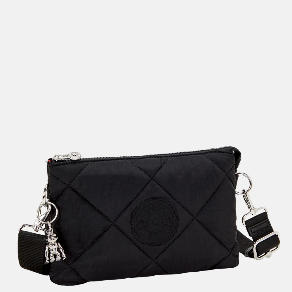 Kipling Riri crossbody tas cosmic black bij Duifhuizen