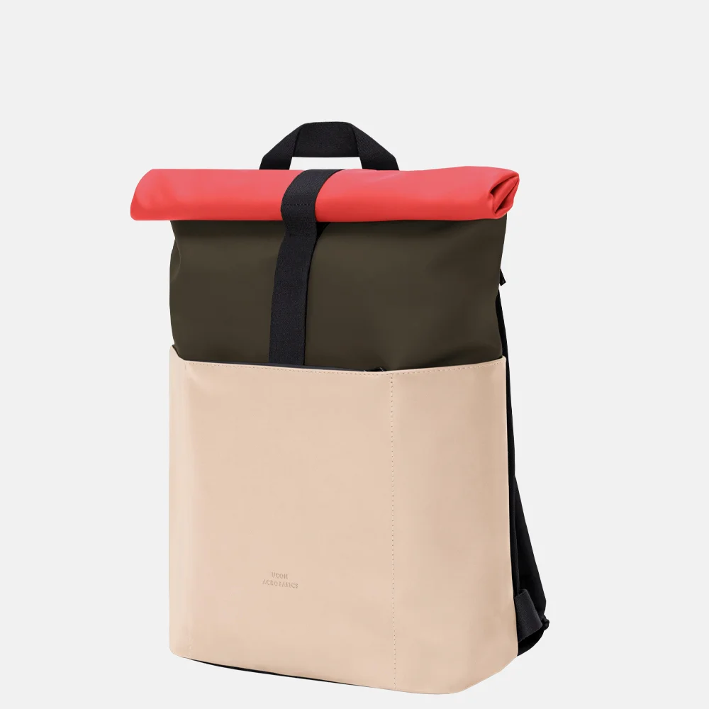 Ucon Acrobatics Hajo Mini Lotus rugzak 13.3 inch olive - light almond bij Duifhuizen