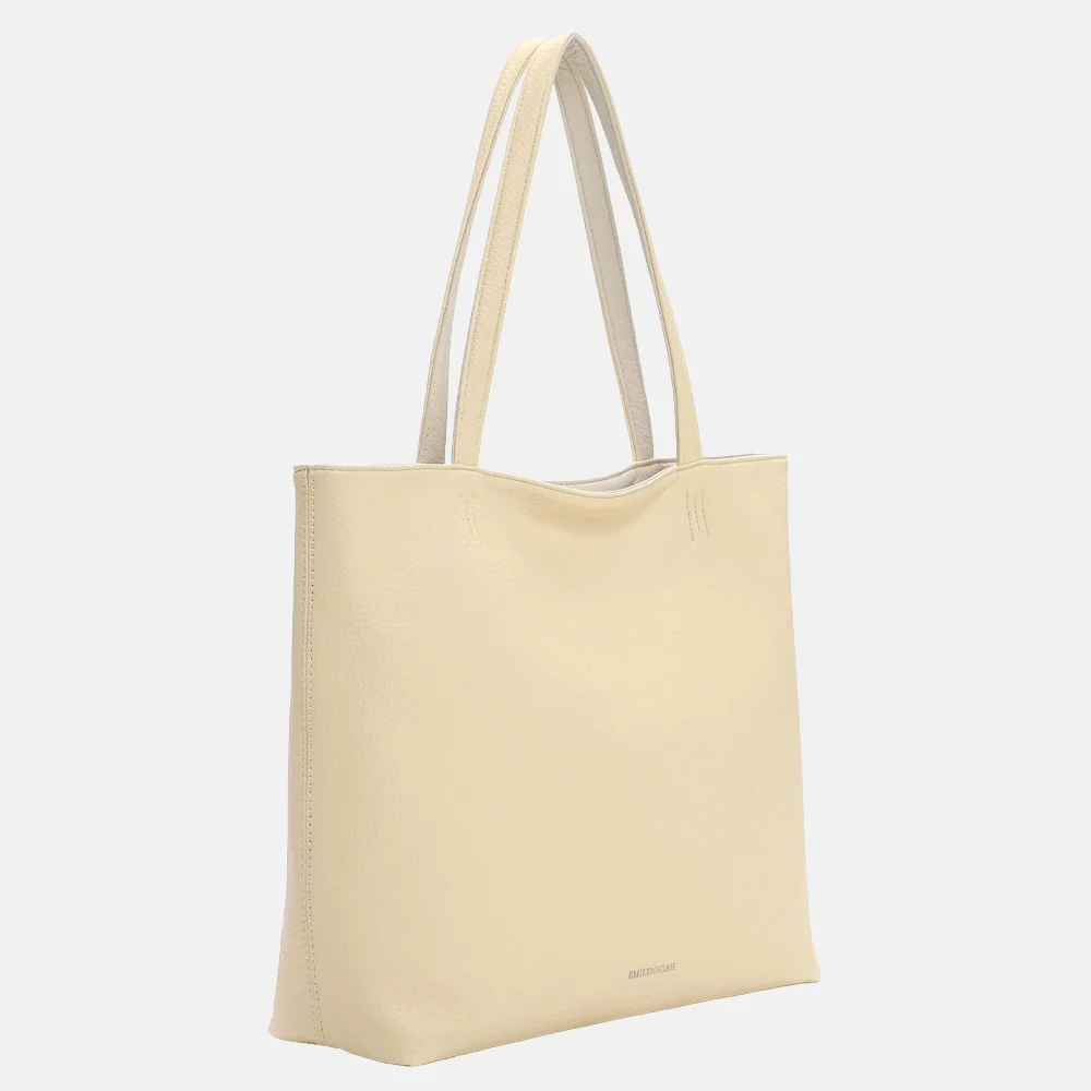 Emily & Noah Eva shopper light yellow bij Duifhuizen