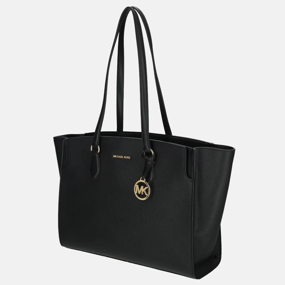 Michael Kors Becca tote shopper L black bij Duifhuizen