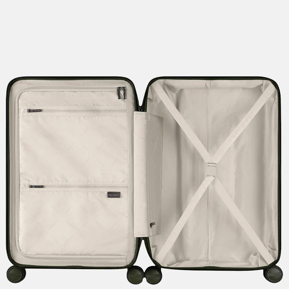 SUITSUIT Mystique reiskoffer 76 cm dark olive bij Duifhuizen