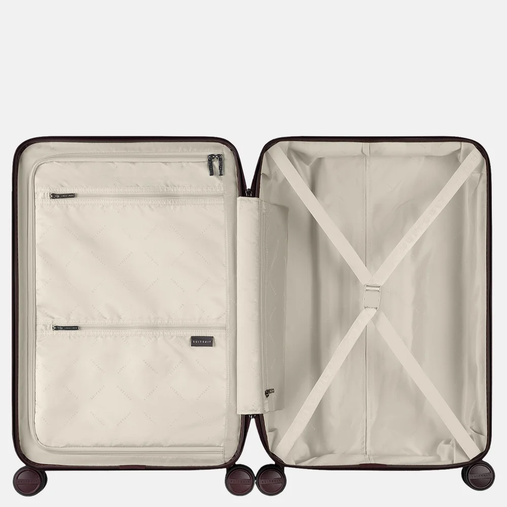 Suitsuit Mystique reiskoffer 67 cm cherry lacquer bij Duifhuizen