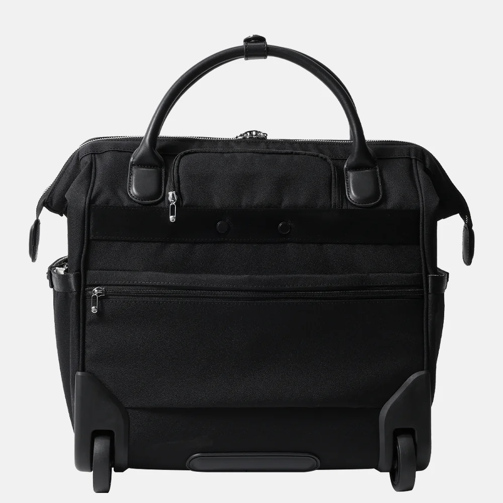 Hedgren business trolley 15 inch black bij Duifhuizen