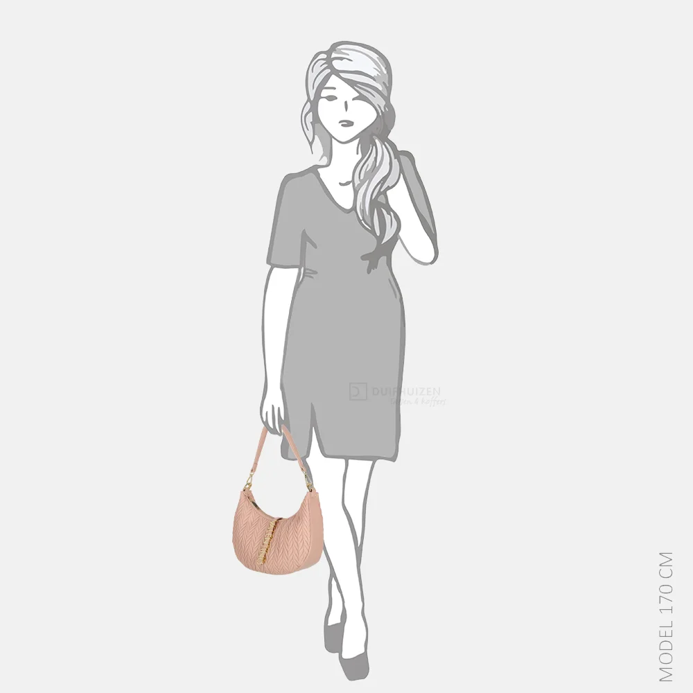 Valentino Bags  Fania schoudertas cipria bij Duifhuizen