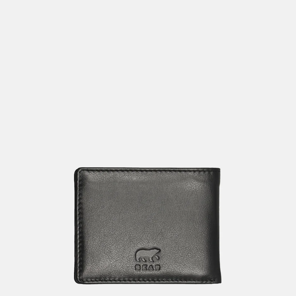 Bear Design billfold S zwart bij Duifhuizen