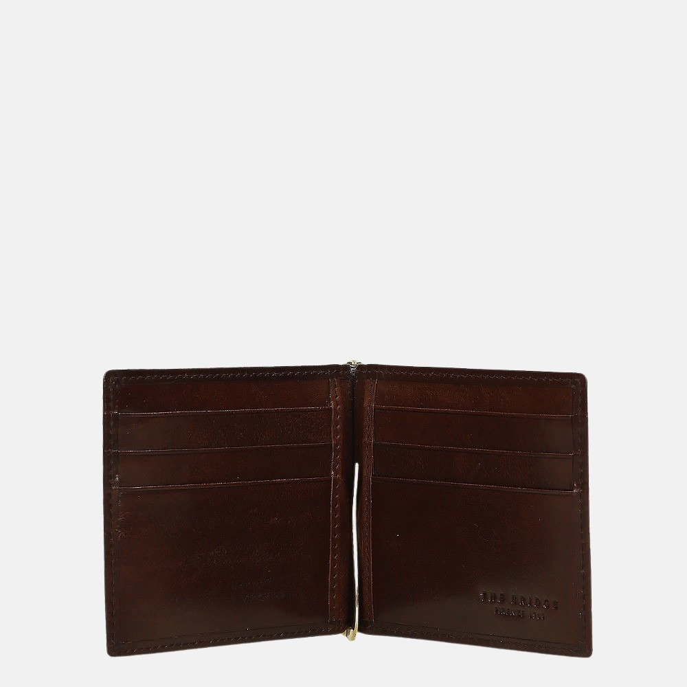 The Bridge Story Uomo billfold tabacco bij Duifhuizen