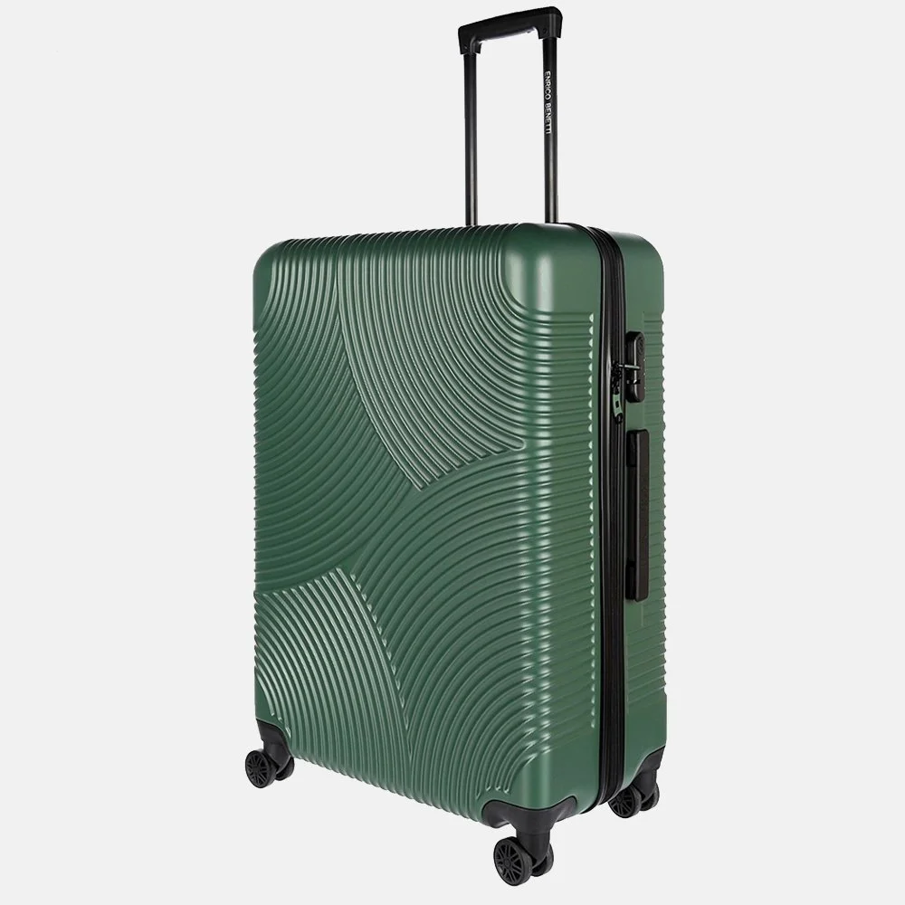 Enrico Benetti Spinner Louisville koffer 75 cm olijf bij Duifhuizen