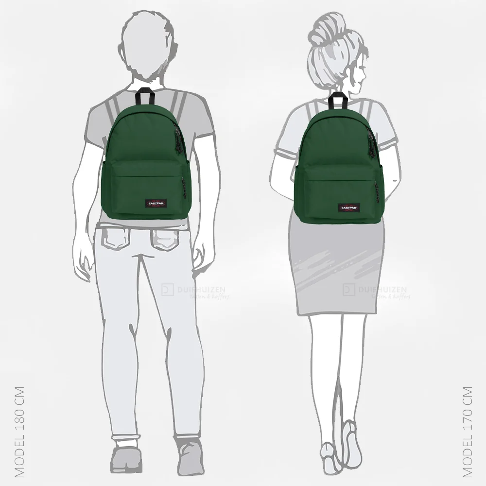 Eastpak Day office laptoprugzak 16 inch bristle green bij Duifhuizen