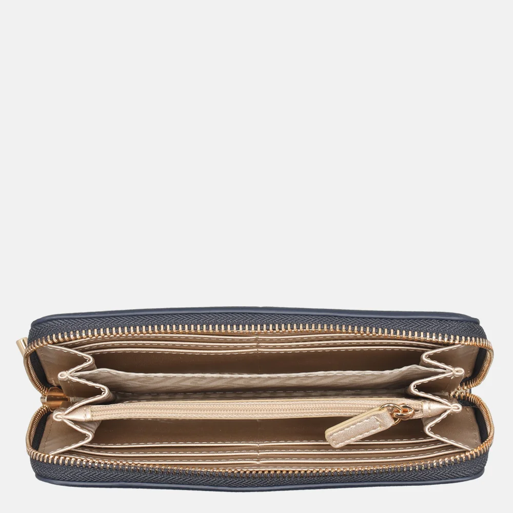 Liu Jo Caliwen portemonnee XL dress blue bij Duifhuizen