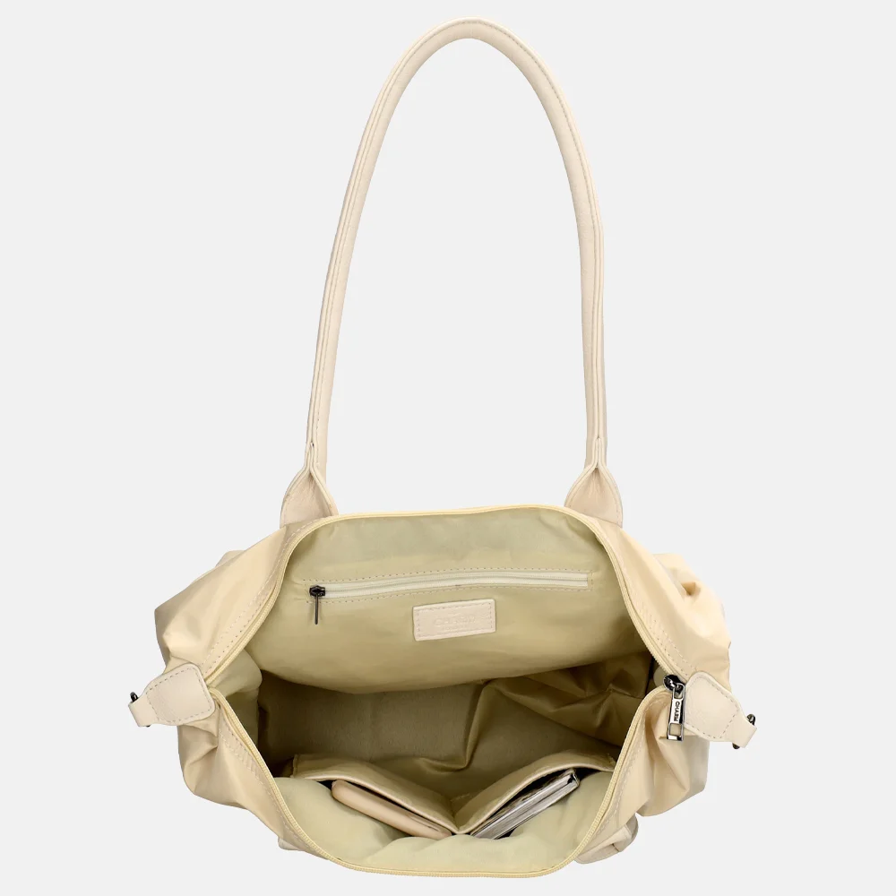 Charm London Buckingham Mono shopper M creme bij Duifhuizen