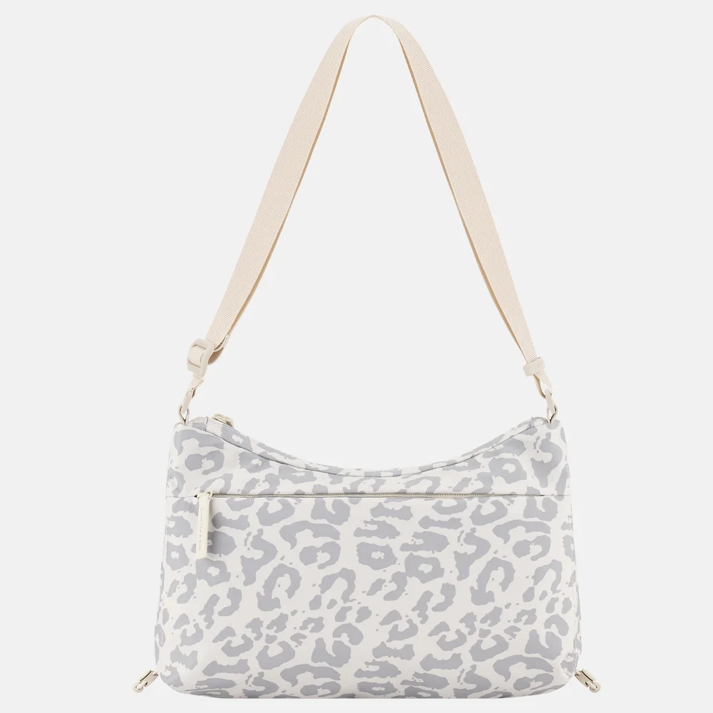 Kapten & Son Skara LEO crossbody tas S leopard bij Duifhuizen
