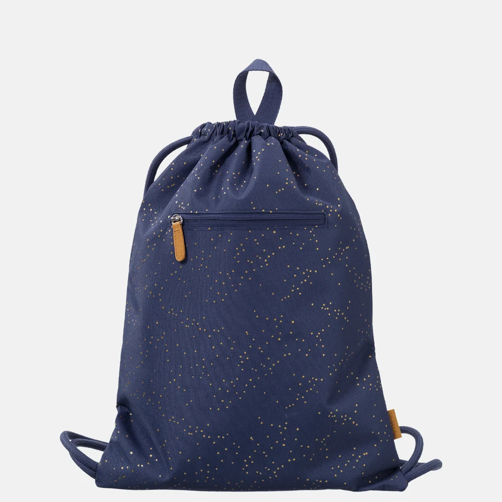 Fresk gymtas indigo dots bij Duifhuizen