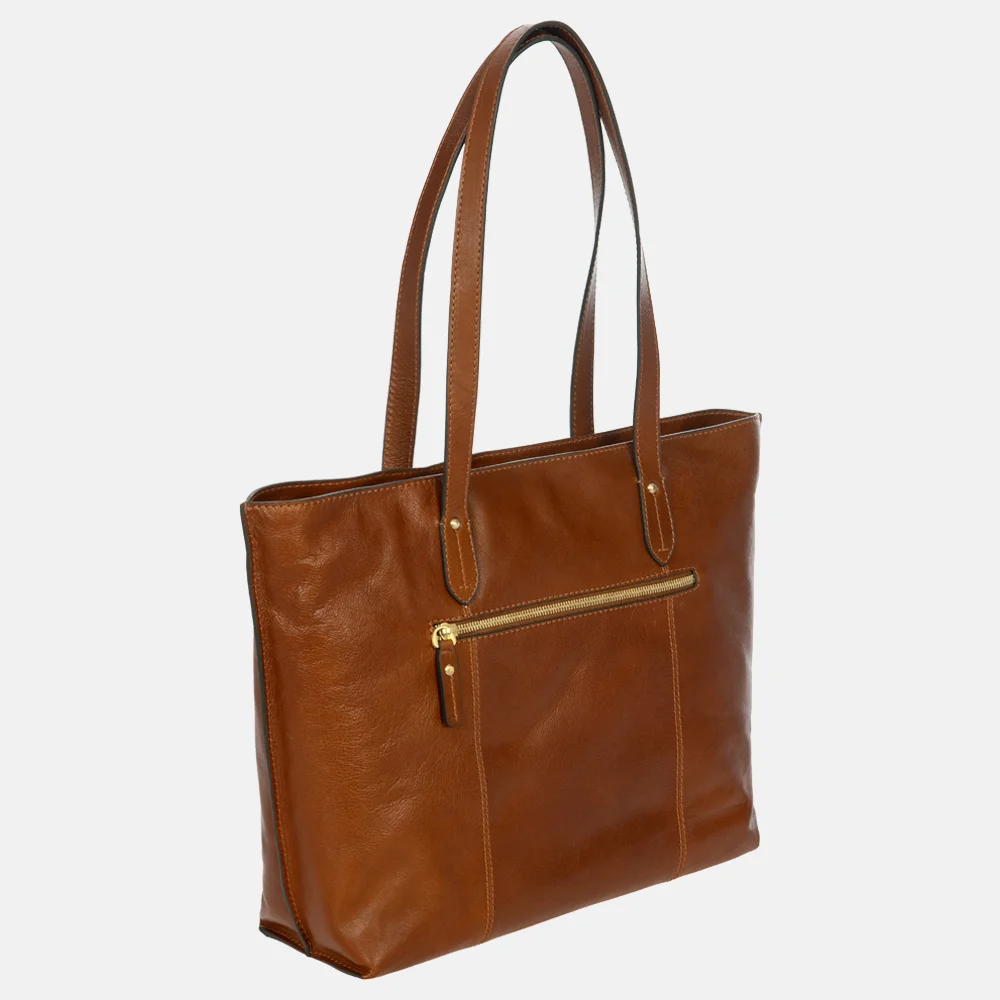 Bric's Volterra shopper L tabac bij Duifhuizen