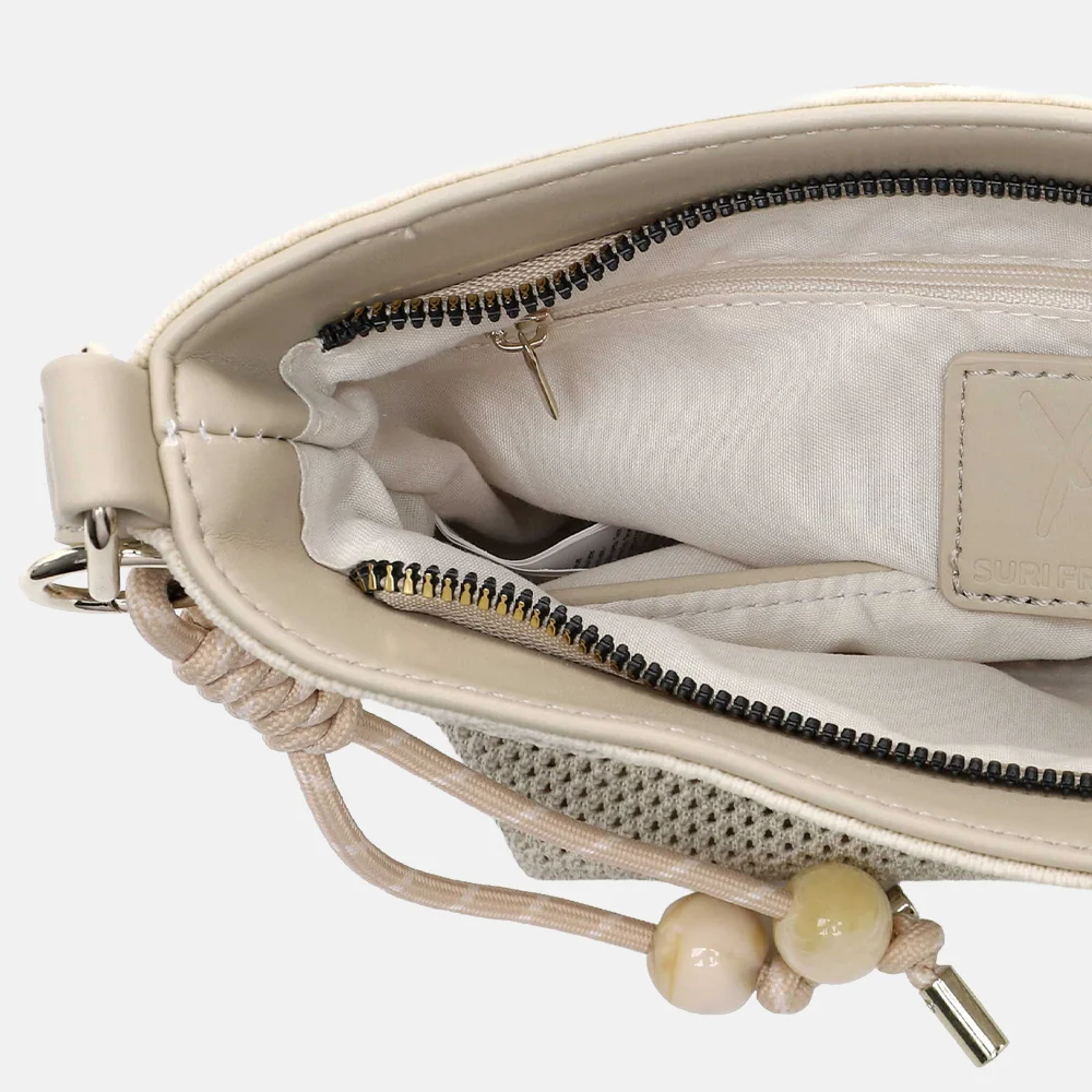 Suri Frey Ruby crossbody tas light grey bij Duifhuizen