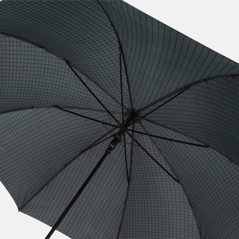 Doppler Derby automatic stokparaplu lang glen check bij Duifhuizen