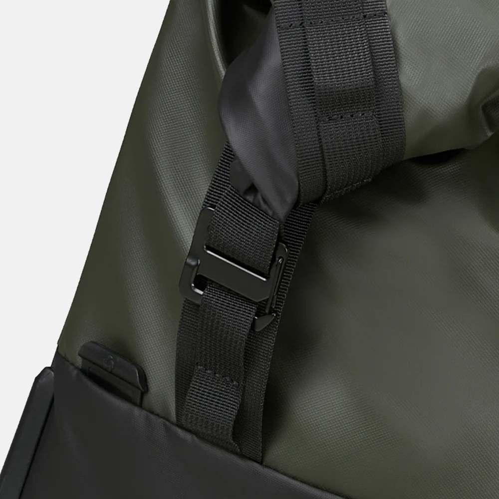 Samsonite Ecodiver opvouwbaar 4-in-1 reistas op wielen matt climbing ivy bij Duifhuizen