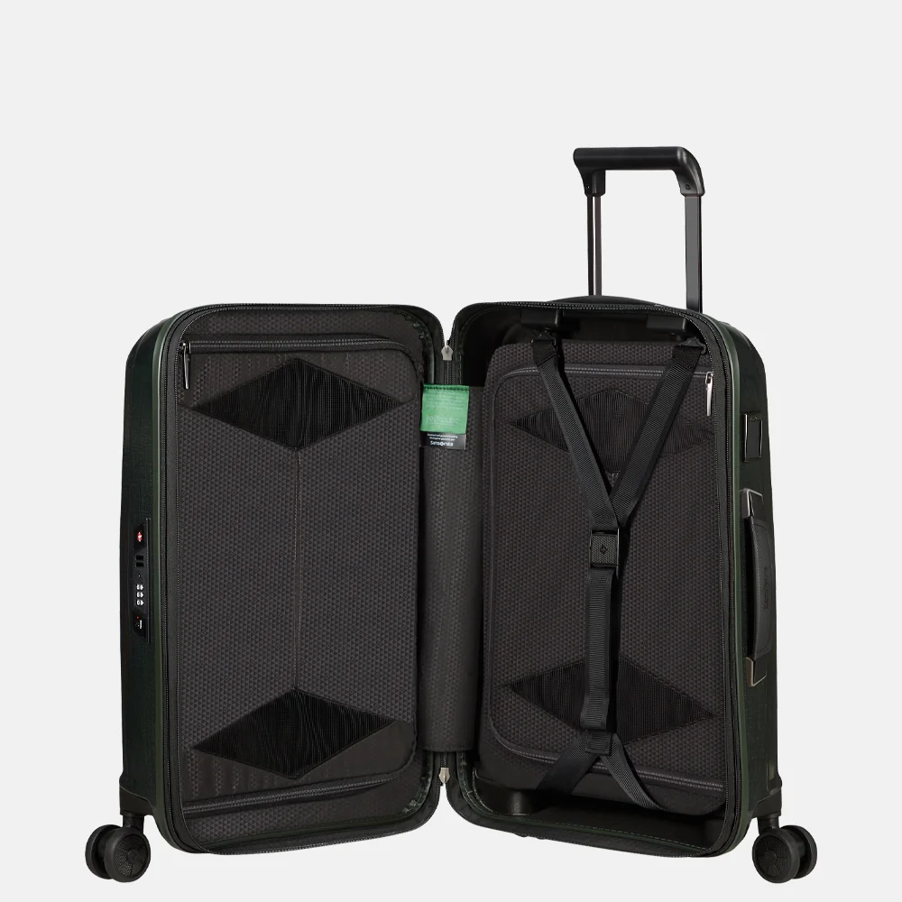 Samsonite Major-Lite handbagage koffer 55 cm Climbing Ivy bij Duifhuizen