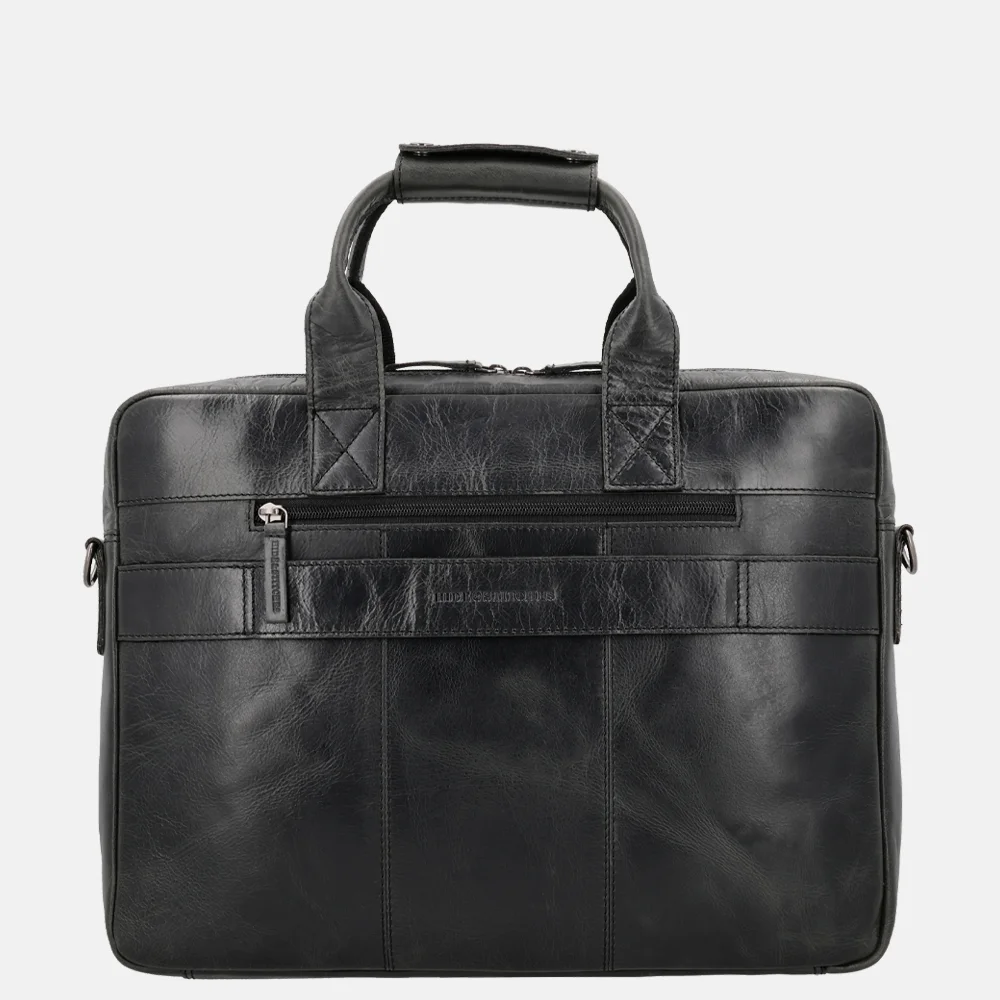Hide & Stitches Next Navajo laptoptas 15.6 inch zwart bij Duifhuizen