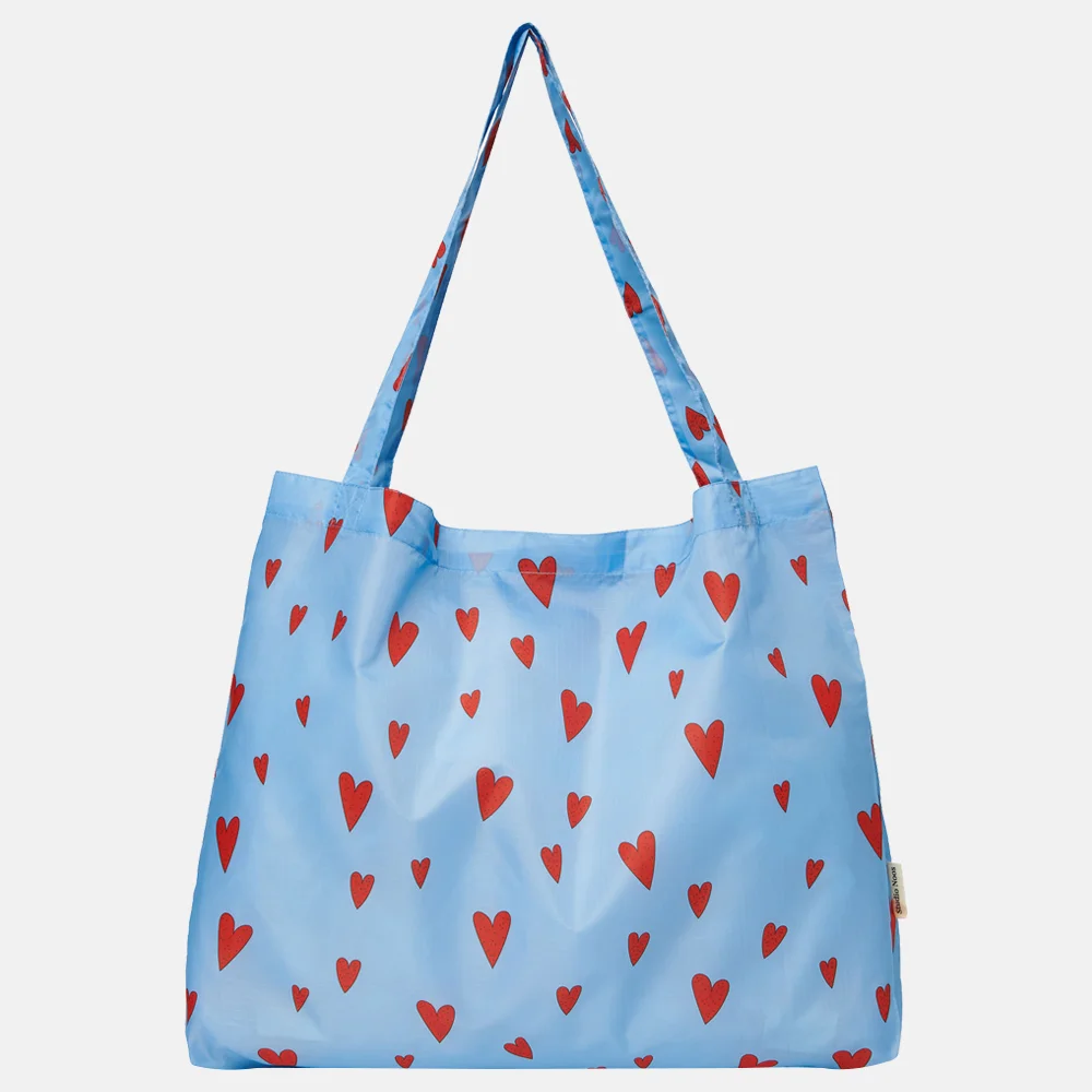 Studio Noos Grocery bags shopper hearts