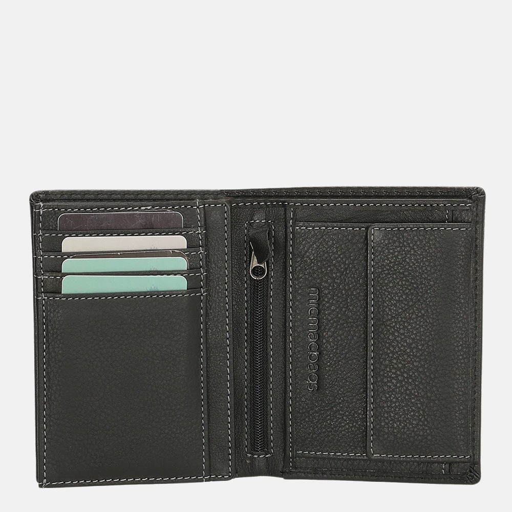 Micmacbags Wallstreet billfold black bij Duifhuizen