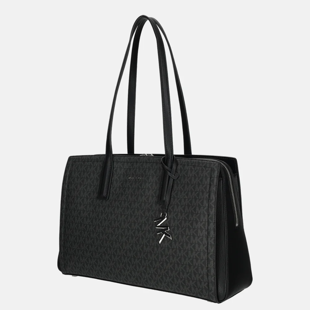 Michael Kors Laila shopper M black bij Duifhuizen