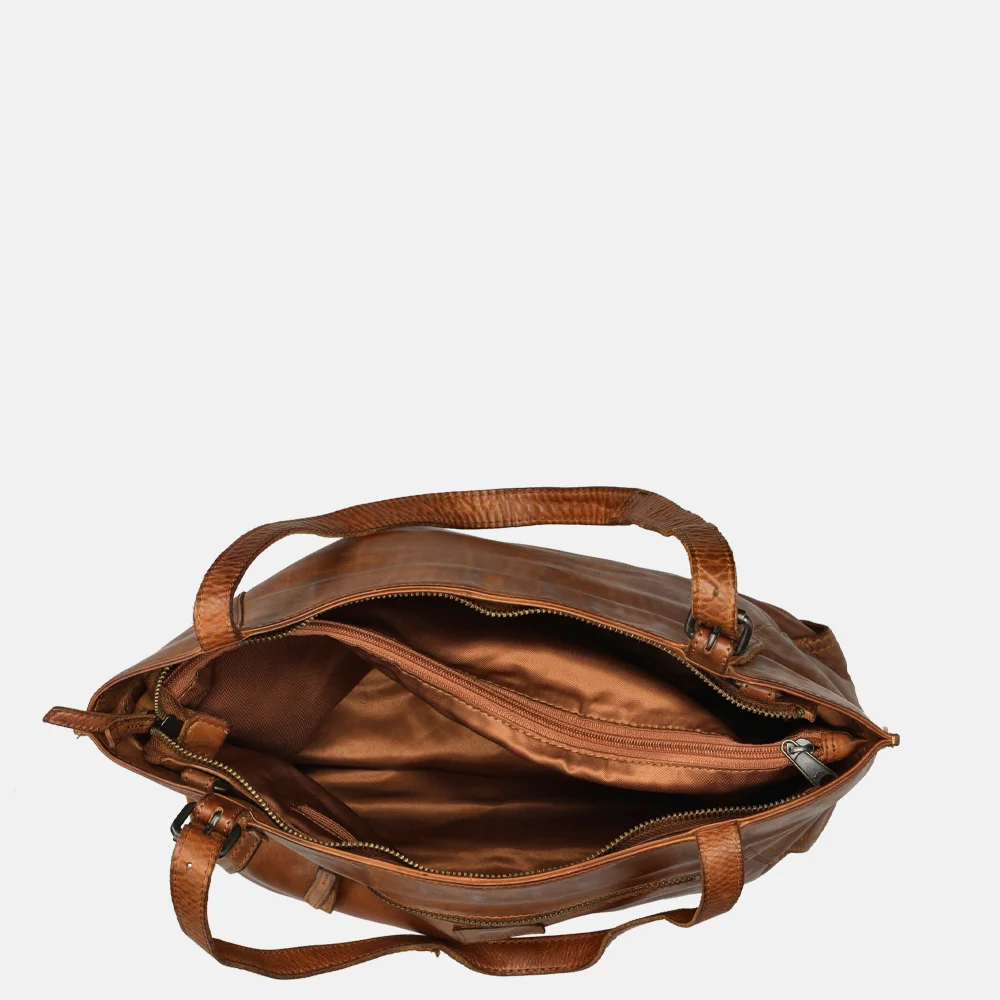 Bear Design shopper M cognac bij Duifhuizen