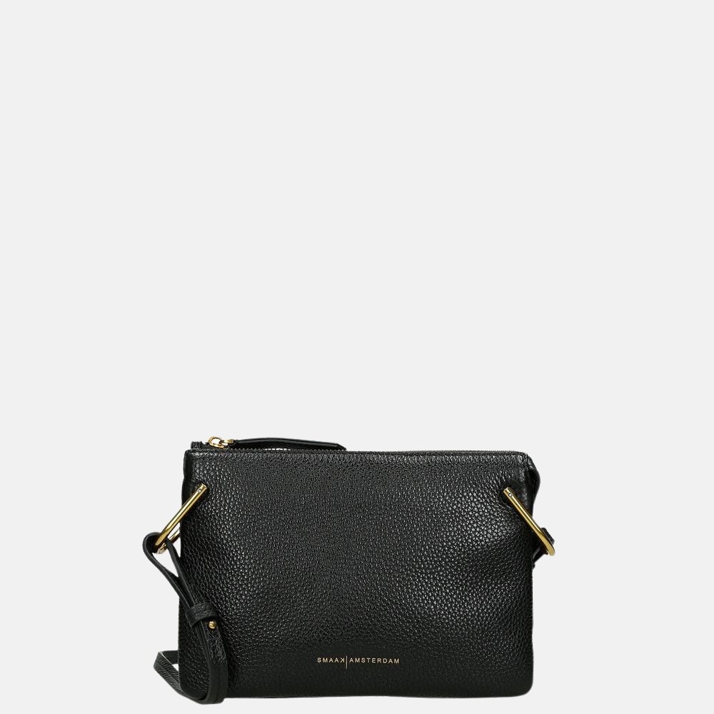 Smaak Amsterdam Yuna crossbody tas black bij Duifhuizen