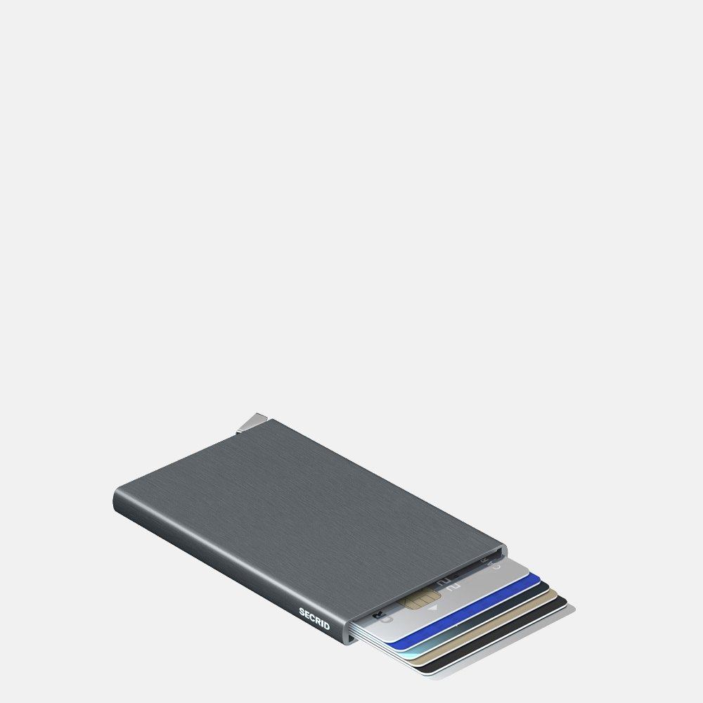 Secrid Cardprotector Frost Inox pasjeshouder titanium bij Duifhuizen
