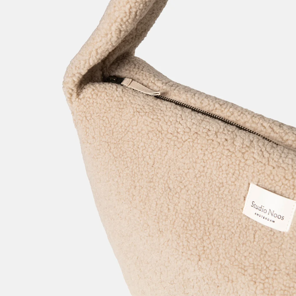 Studio Noos Teddy Maxi crossbody tas ecru bij Duifhuizen
