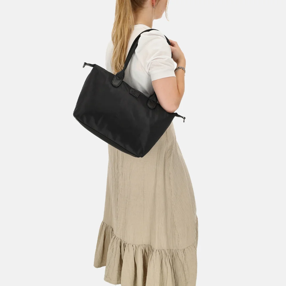 Charm London Buckingham Mono shopper M zwart bij Duifhuizen