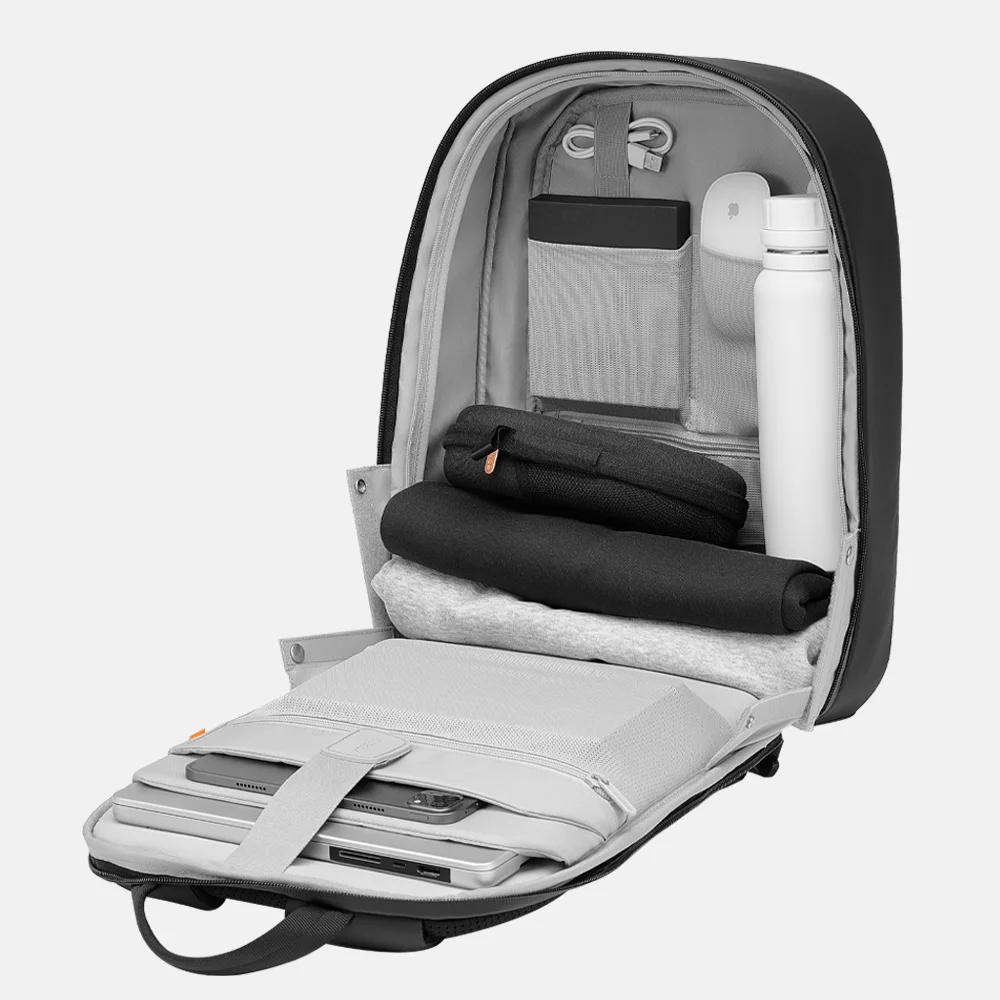 XD Design Bobby Edge laptoprugzak antidiefstal 16 inch black bij Duifhuizen