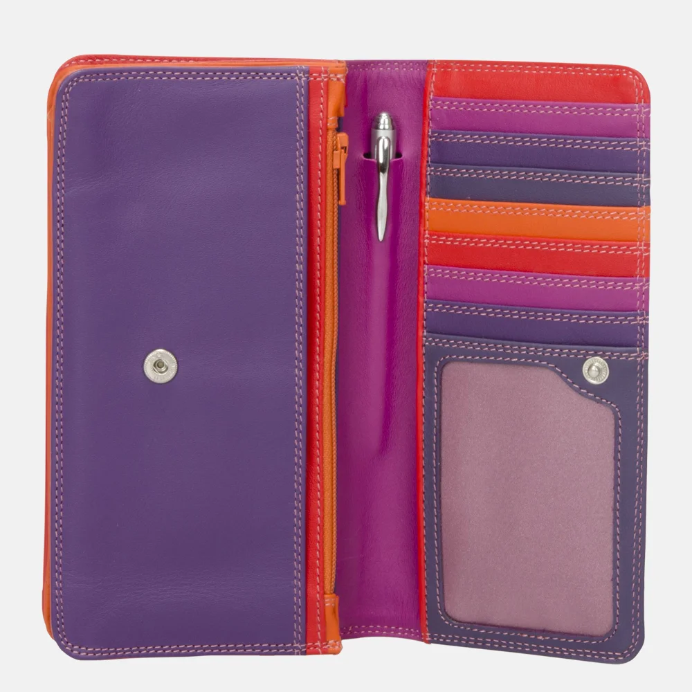 Mywalit Medium Matinee portemonnee L sangria multi bij Duifhuizen