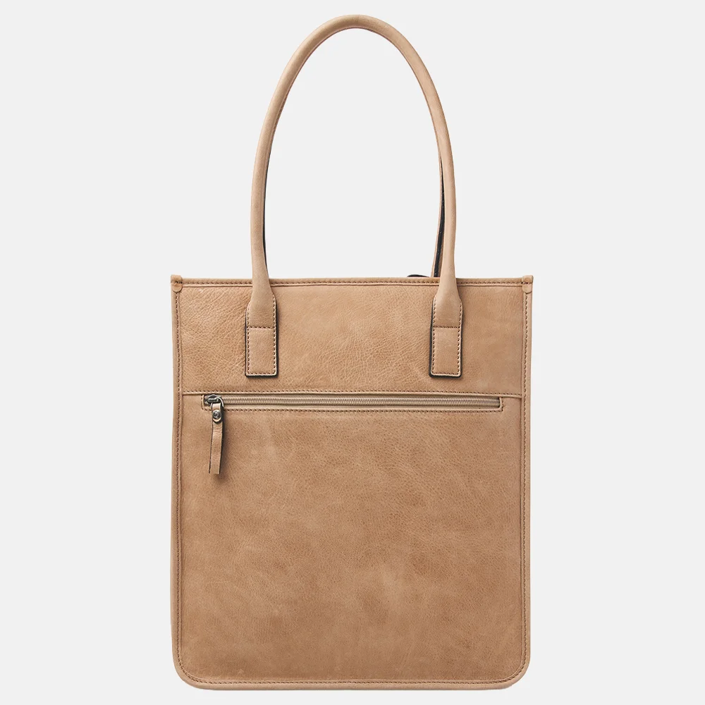 Castelijn en Beerens Carisma laptoptas 15.6 inch beige bij Duifhuizen