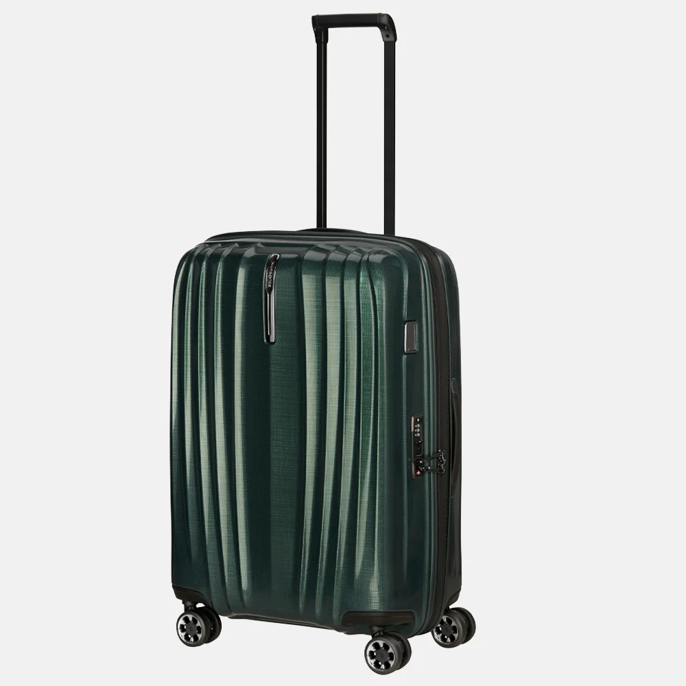 Samsonite Nexis Spinner Expendable reiskoffer 70 cm deep forest bij Duifhuizen
