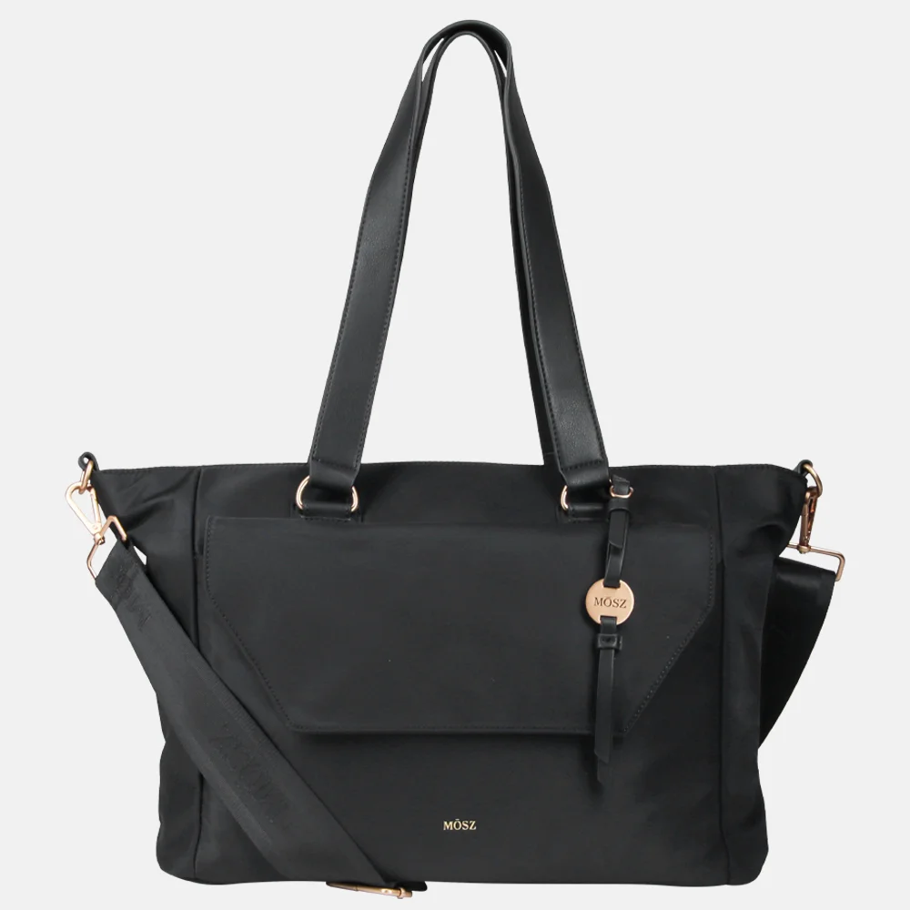 Mosz Denise laptoptas/shopper 15.6 inch black
