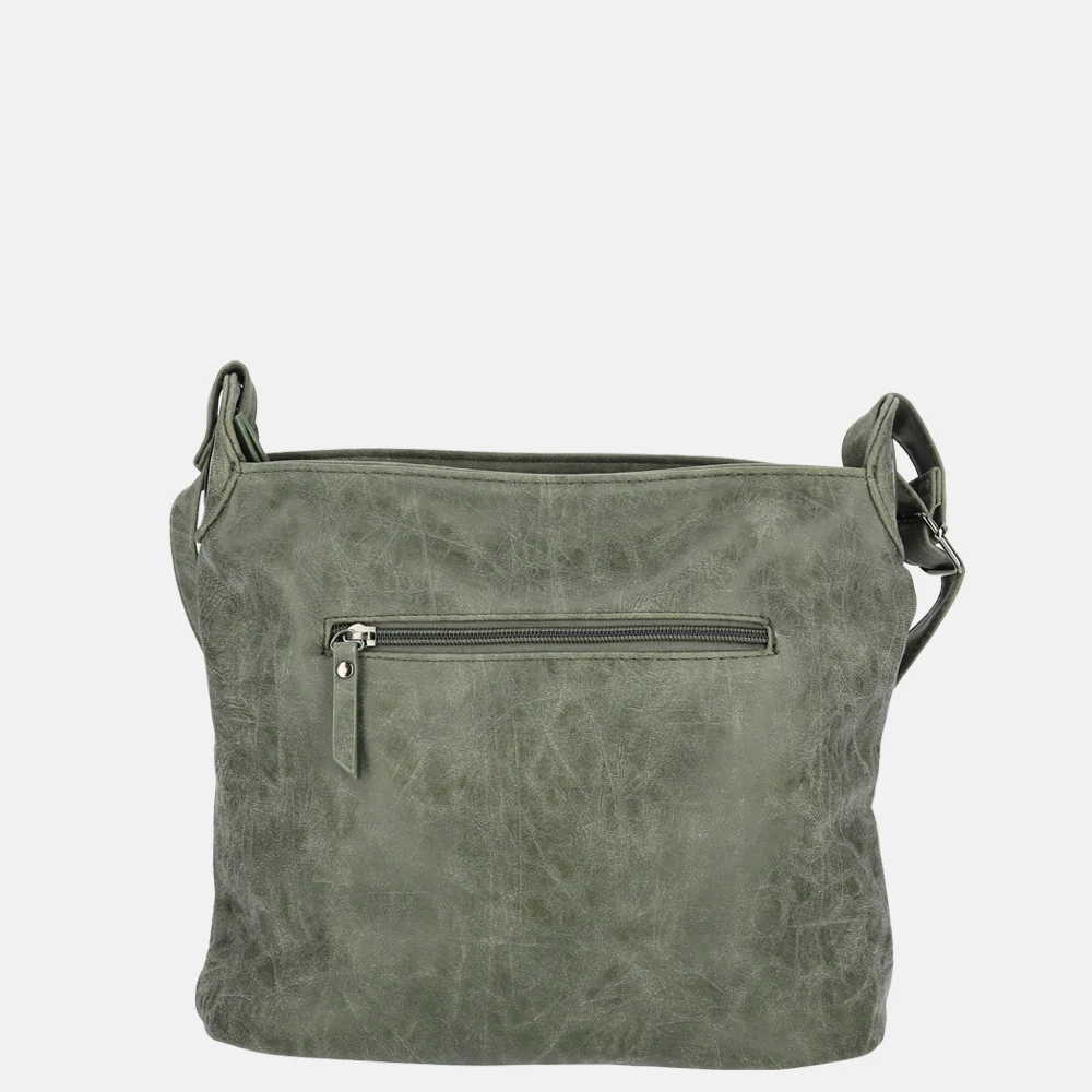 Enrico Benetti Josie crossbody tas olijfgroen bij Duifhuizen