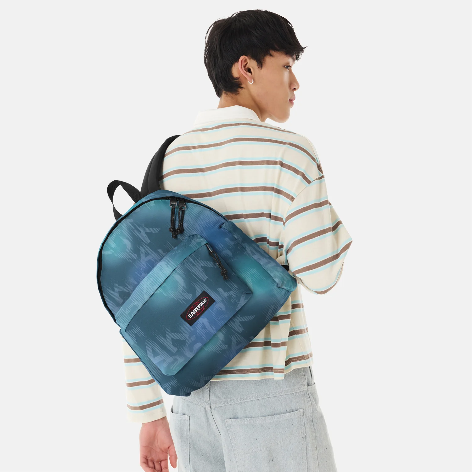 Eastpak Day pak´r rugzak letter dye blue bij Duifhuizen