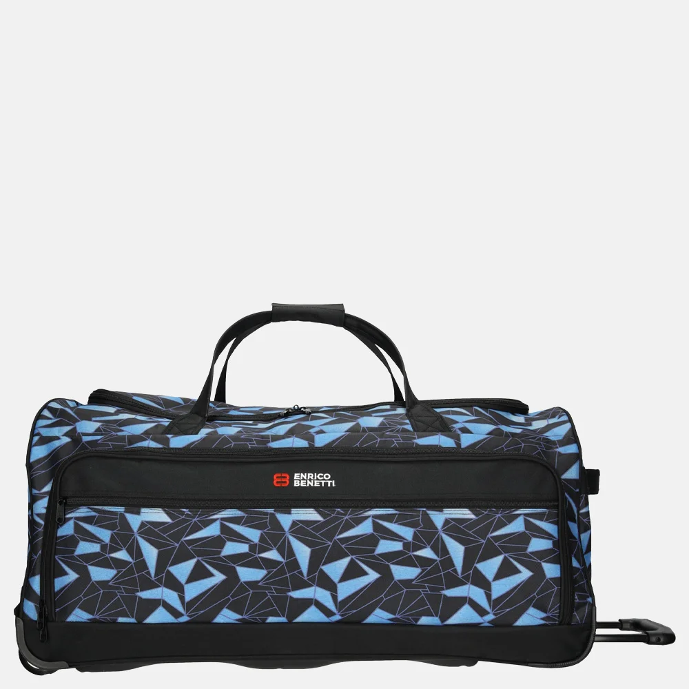 Enrico Benetti Santa Cruz wieltas 75cm black-aqua