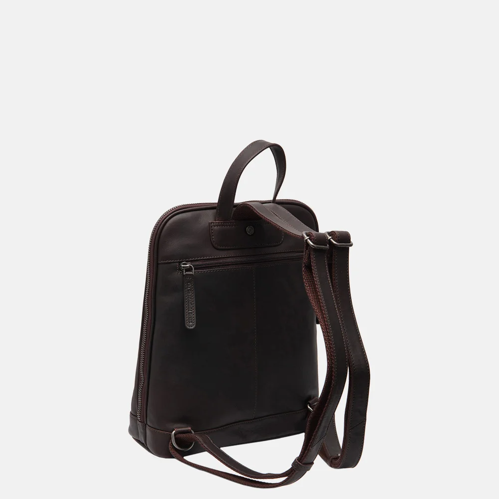 Chesterfield Floran rugzak dark brown bij Duifhuizen