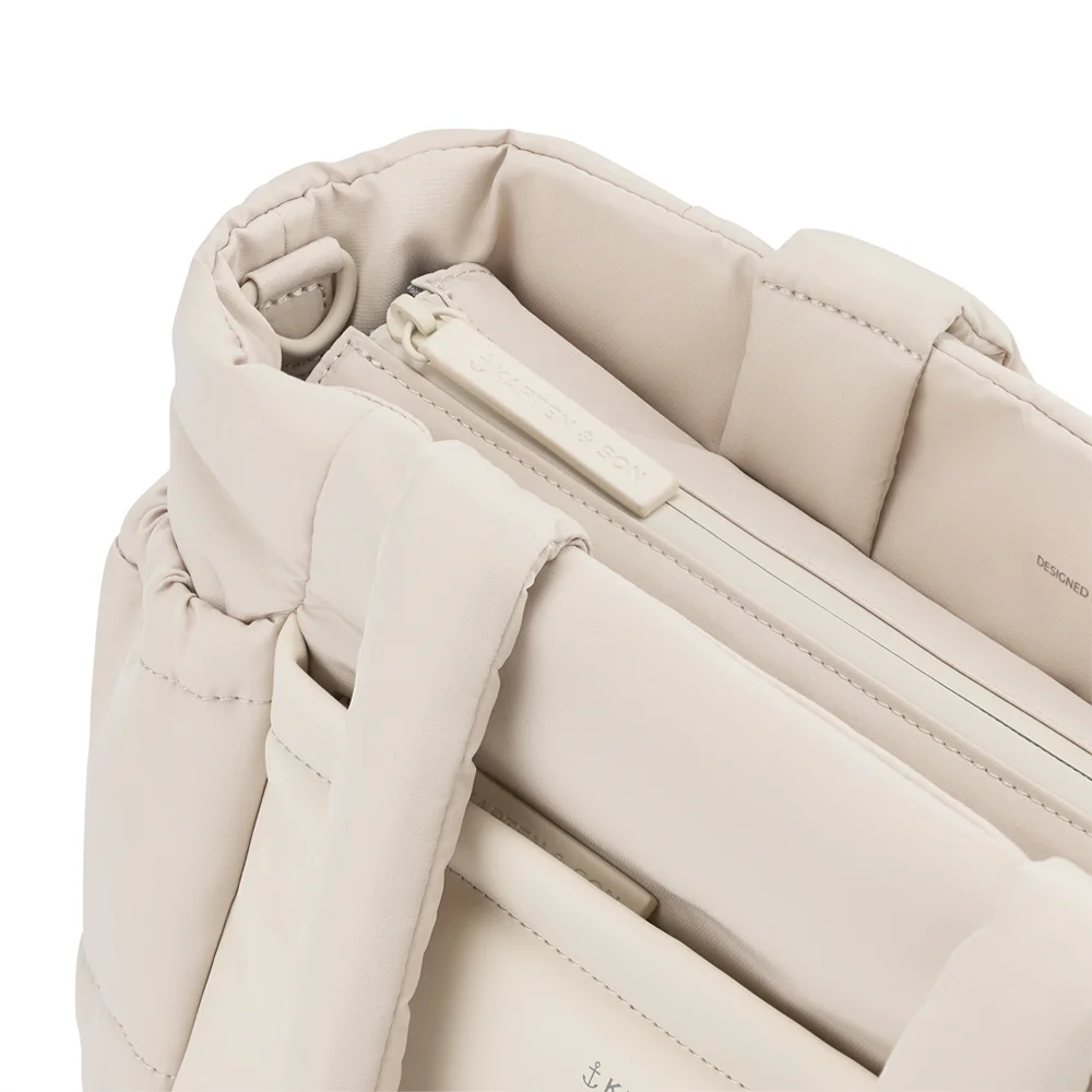 Kapten & Son Hellvi Cloud handtas M sandstone bij Duifhuizen