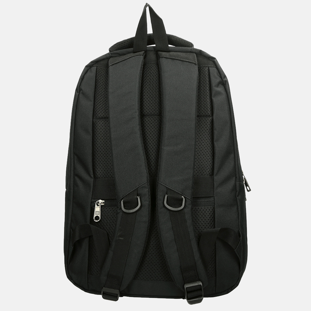 Enrico Benetti Hamburg rugzak 15 inch zwart bij Duifhuizen