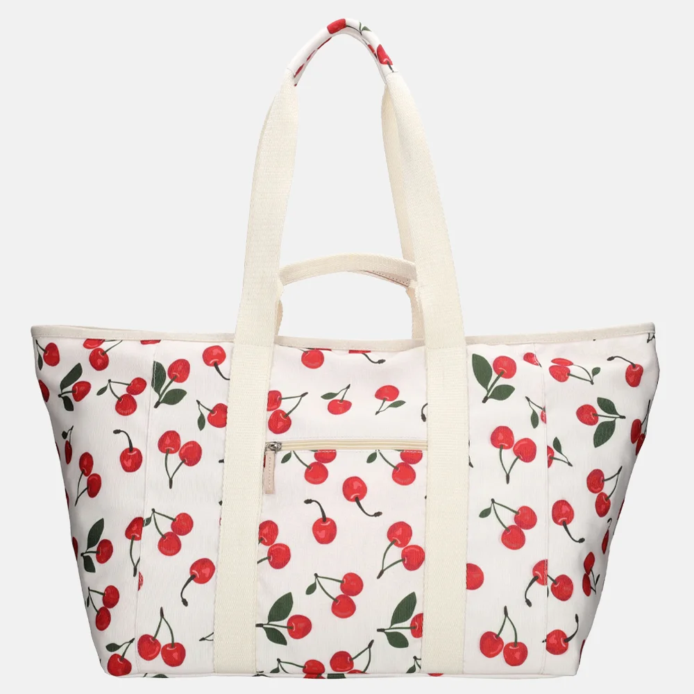 Zebra Trends Elise strandtas cherry bij Duifhuizen