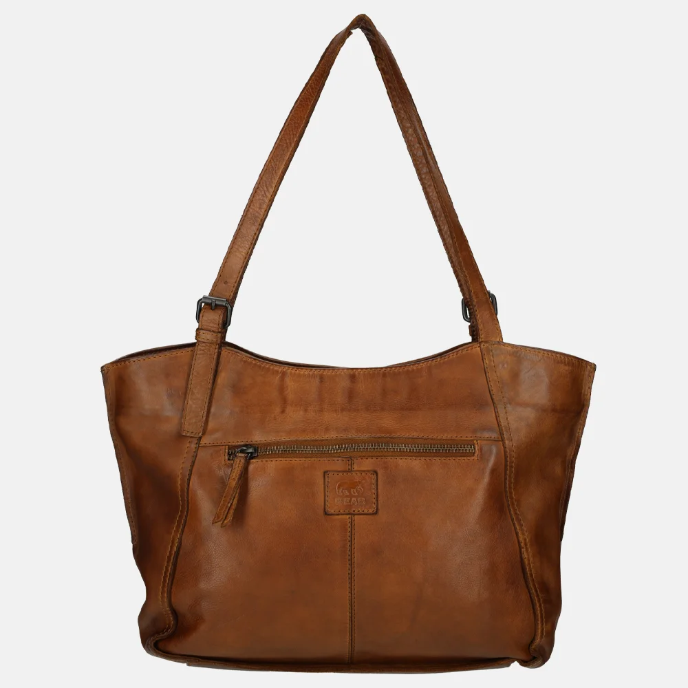 Bear Design shopper M cognac bij Duifhuizen