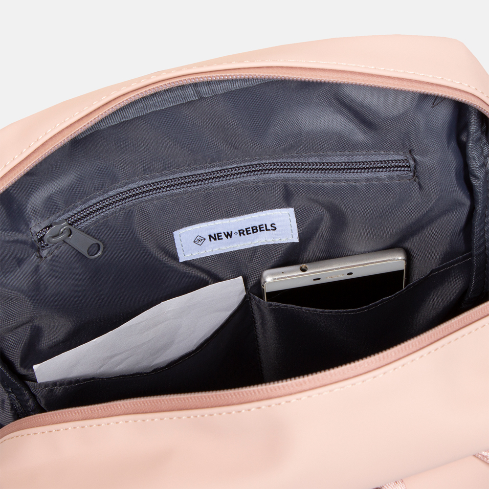 New Rebels Harper rugzak 13.3 inch old pink bij Duifhuizen
